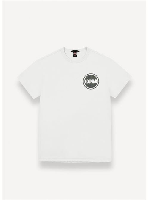 Tシャツ・カットソー COLMAR Men T-shirt White 75456SH 01 COLMAR t-shirt uomo manica corta cotone 7543 6SH FRIDA 01